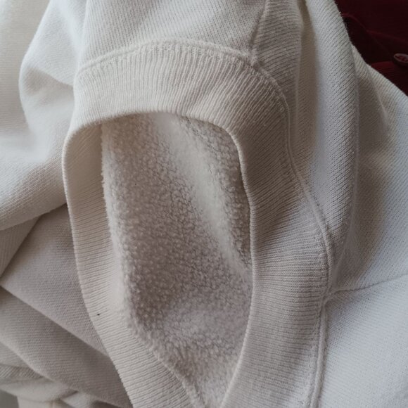 Vintage Women's Small Crewneck Sweatshirt 80's Fleece USA Made 1980's Cotton - Picture 6 of 7